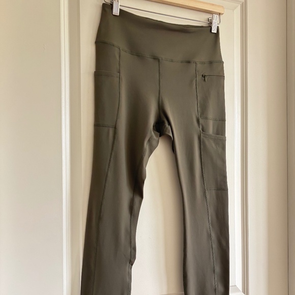 Polly Park FlexFit Lifting Workout Packet Legging Green Size M NWT - Picture 4 of 13